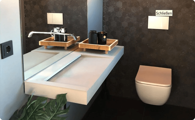 Design-Waschbecken für Deutschland